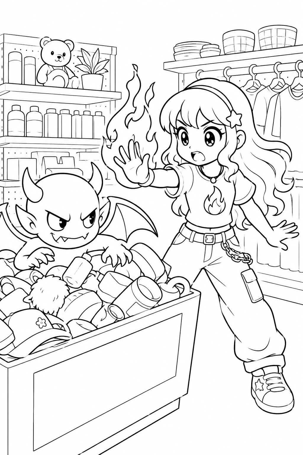 Kpop Demon Hunters Coloring Book Dollar Tree – Mira Bargain Bin Battle
