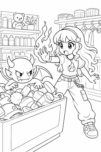 Kpop Demon Hunters Coloring Book Dollar Tree – Mira Bargain Bin Battle