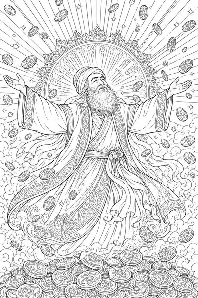 Rumi Kpop Demon Hunters Coloring Pages Golden – Radiant Aura Scene