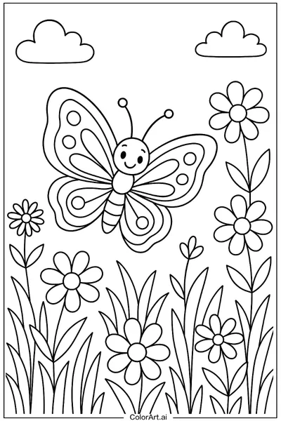 38 Páginas para Colorear Mariposas Gratis