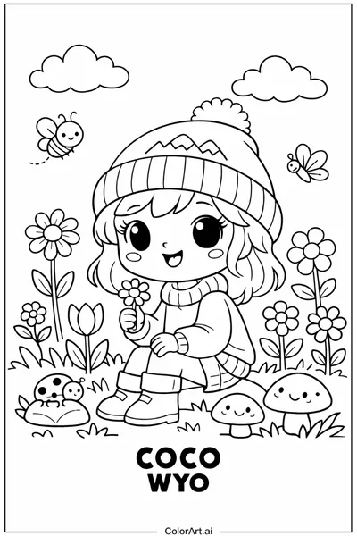 48 Páginas para Colorear de Coco Wyo Gratis
