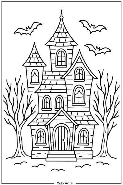 20 Páginas para Colorear de Halloween Gratis
