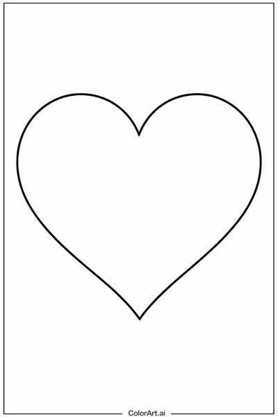 40 páginas para colorear de corazones gratis