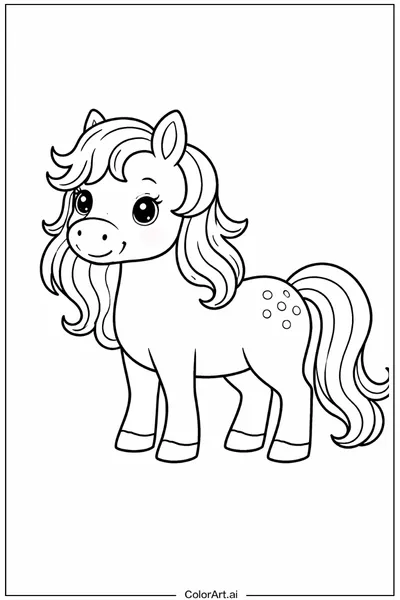 43 Páginas para Colorear Caballos Gratis