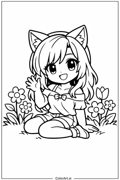 55 Páginas para Colorear de Aphmau Gratis