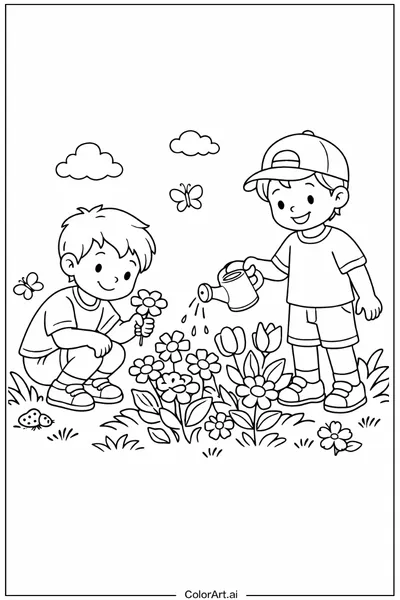 39 Páginas para Colorear de Niños Gratis