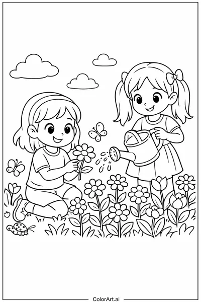 36 Free Girls Coloring Pages