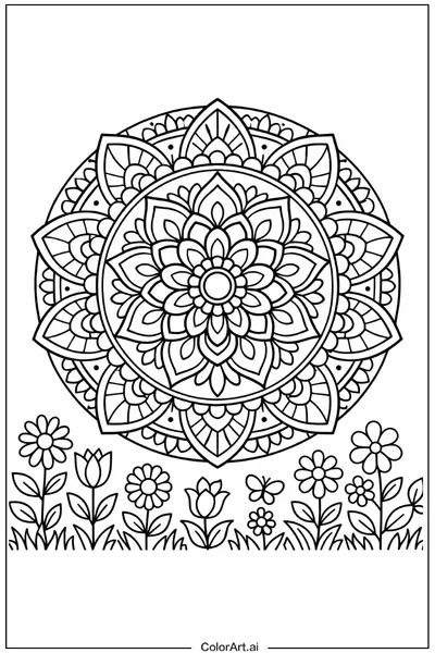 66 Páginas para Colorear Mandalas Gratis