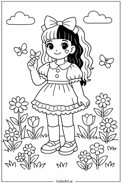 66 Páginas para Colorear de Melanie Martinez Gratis
