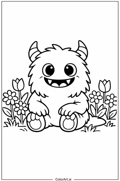 49 Páginas para Colorear Monstruos Gratis