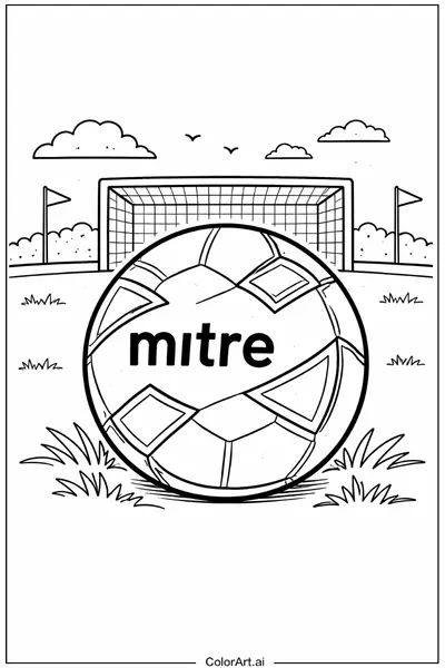 55 Páginas para Colorear de Fútbol Gratis