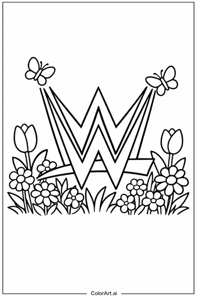 29 Páginas para Colorear de WWE Gratis